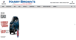 Desktop Screenshot of harrybrownsgm.com